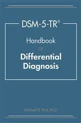 Book cover of DSM-5-TR® Handbook of Differential Diagnosis by Unknown