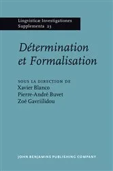 Book cover of Détermination et Formalisation by Unknown