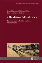 Book cover of « Du divin et des dieux » by Jürgen Schmidt-Radefeldt