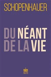 Book cover of Du néant de la vie by Arthur Schopenhauer