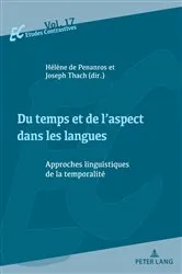 Book cover of Du temps et de l’aspect dans les langues by Unknown