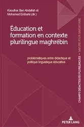 Book cover of Éducation et formation en contexte plurilingue maghrébin by Patrick Chardenet