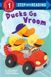 Book cover of Ducks Go Vroom by Jane Kohuth
