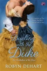 Book cover of Dueling With the Duke by Robyn DeHart
