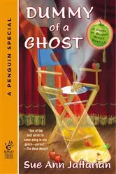 Book cover of Dummy of a Ghost by Sue Ann Jaffarian