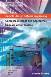 Book cover of Durable Ideas in Software Engineering: Concepts, Methods and Approaches from My Virtual Toolbox by James J. Cusick