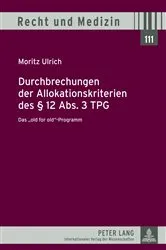 Book cover of Durchbrechungen der Allokationskriterien des § 12 Abs. 3 TPG by Unknown