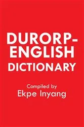 Book cover of Durorp-English Dictionary by Ekpe Inyang
