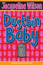 Book cover of Dustbin Baby by Jacqueline Wilson