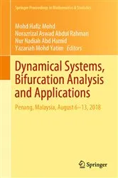 Book cover of Dynamical Systems, Bifurcation Analysis and Applications by Mohd Hafiz Mohd