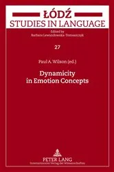 Book cover of Dynamicity in Emotion Concepts by Unknown