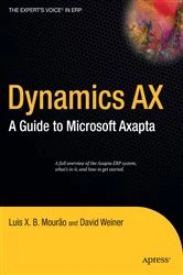 Book cover of Dynamics AX by David Weiner