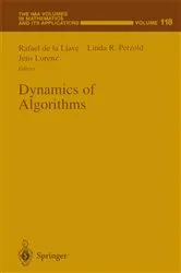 Book cover of Dynamics of Algorithms by Rafael de la Llave