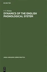 Book cover of Dynamics of the English Phonological System by V. Y. Plotkin