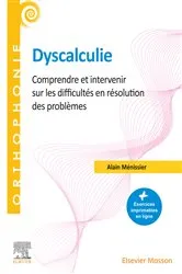 Book cover of Dyscalculie by Alain Ménissier