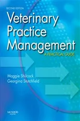 Book cover of E-Book - Veterinary Practice Management (2nd ed.) by Shilcock BSc(Hons)Zoology, CMS, Post Grad Dip Librarianship, Maggie