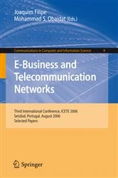 Book cover of E-Business and Telecommunication Networks by Joaquim Filipe