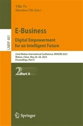 Book cover of E-Business. Digital Empowerment for an Intelligent Future by Yiliu Tu