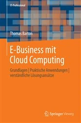 Book cover of E-Business mit Cloud Computing by Thomas Barton