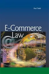 Book cover of E-Commerce Law by Paul Todd