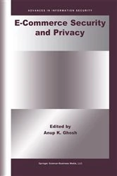 Book cover of E-Commerce Security and Privacy by Anup K. Ghosh