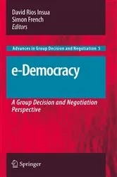 Book cover of e-Democracy by Alfredo M. Ronchi