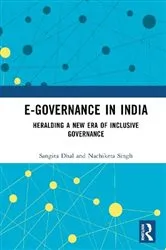 Book cover of E-Governance in India by Sangita Dhal