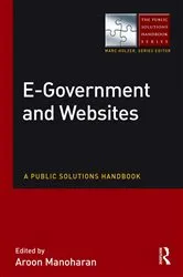 Book cover of E-Government and Websites by Aroon Manoharan