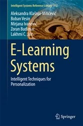 Book cover of E-Learning Systems by Aleksandra Klašnja-Milićević