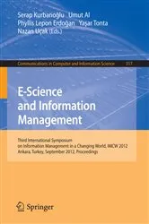 Book cover of E-Science and Information Management by Serap Kurbanoglu