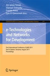 Book cover of e-Technologies and Networks for Development by Jim James Yonazi