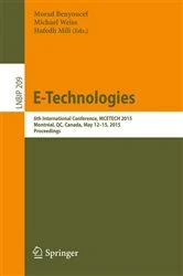 Book cover of E-Technologies by Morad Benyoucef