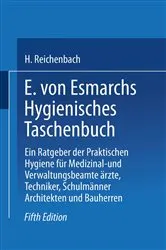 Book cover of E. von Esmarchs Hygienisches Taschenbuch (5th ed.) by Erwin von Esmarch