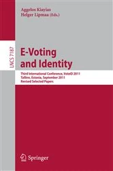 Book cover of E-Voting and Identity by Aggelos Kiayias