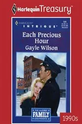 Book cover of EACH PRECIOUS HOUR by Gayle Wilson