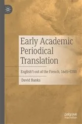 Book cover of Early Academic Periodical Translation by David Banks