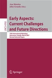 Book cover of Early Aspects: Current Challenges and Future Directions by A. Moreira