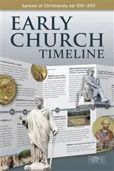 Book cover of Early Church Timeline by Rose Publishing