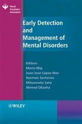 Book cover of Early Detection and Management of Mental Disorders by Mario Maj
