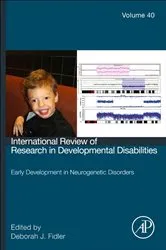 Book cover of Early Development in Neurogenetic Disorders by Deborah J. Fidler