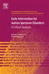 Book cover of Early Intervention for Autism Spectrum Disorders by Johnny L. Matson
