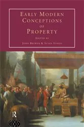Book cover of Early Modern Conceptions of Property by John Brewer