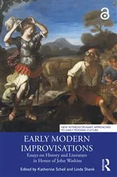 Book cover of Early Modern Improvisations by Katherine Scheil