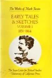 Book cover of Early Tales and Sketches, Volume 1 by Mark Twain