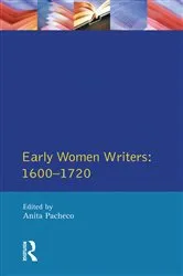 Book cover of Early Women Writers by Anita Pacheco