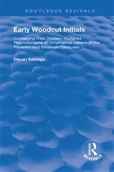 Book cover of Early Woodcut Initials by Oscar Jennings