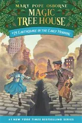 Book cover of Earthquake in the Early Morning by Mary Pope Osborne