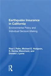 Book cover of Earthquake Insurance In California by Risa I. Palm