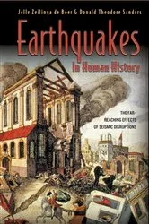 Book cover of Earthquakes in Human History by Jelle Zeilinga de Boer