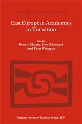 Book cover of East European Academies in Transition by R. Mayntz